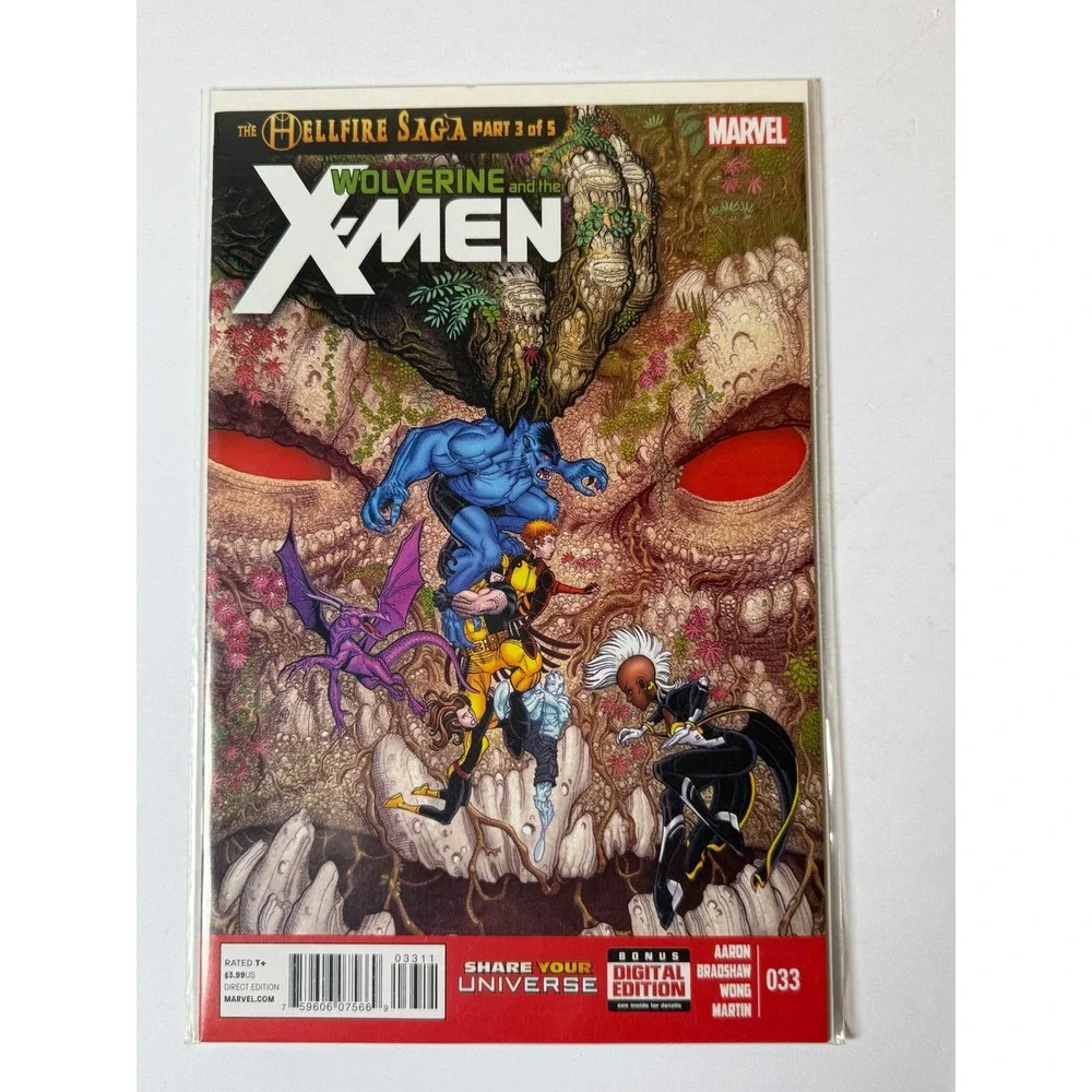 Wolverine and the X-Men 33 Marvel Comics 2013 Hellfire Saga Part 3 of 5 Bradshaw